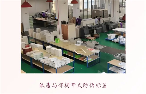 纸基局部揭开式防伪标签(图1)