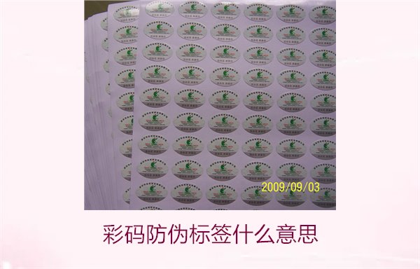彩码防伪标签什么意思？解析彩码标签的防伪原理与应用(图3)